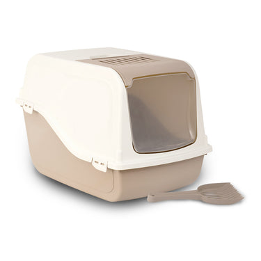 Cat Litter Box ARIEL(TOP FREE) - columbia-blue